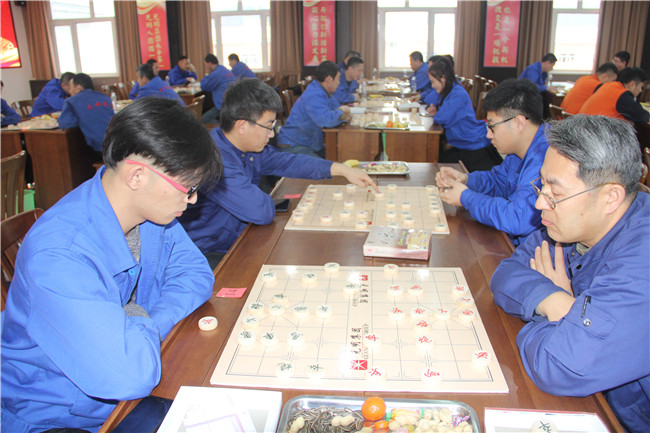 光明集团举办迎新春象棋大赛